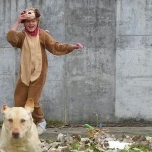 Animals in PJ's Onesie Jumper